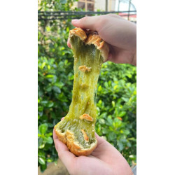 Bánh nướng cốm tươi xào